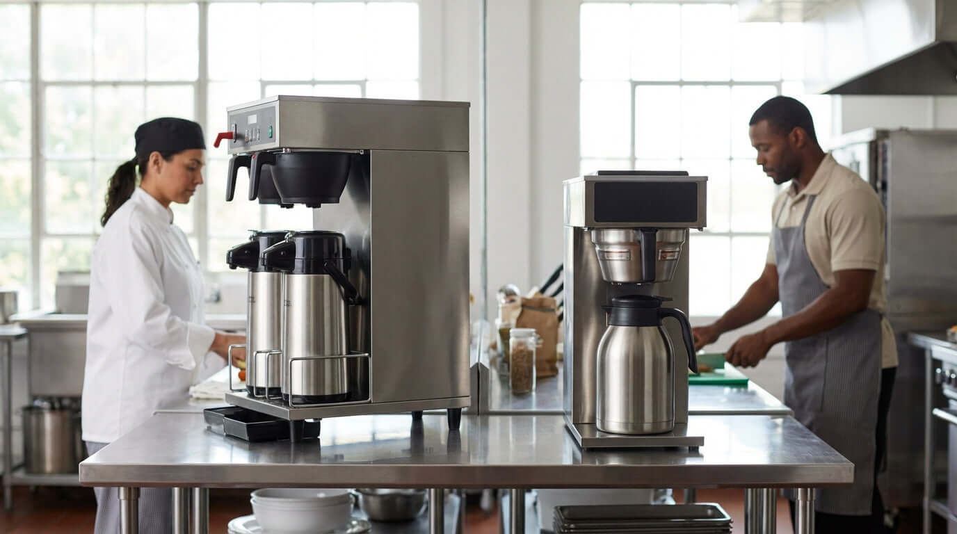 Satellite vs. Airpot Brewers: Which High-Volume System is Right for You?