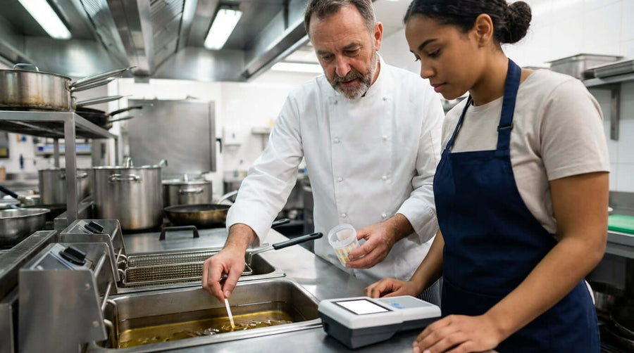 Oil Test Strips vs. Digital Monitors: Choosing the Right Tool for Your Commercial Kitchen