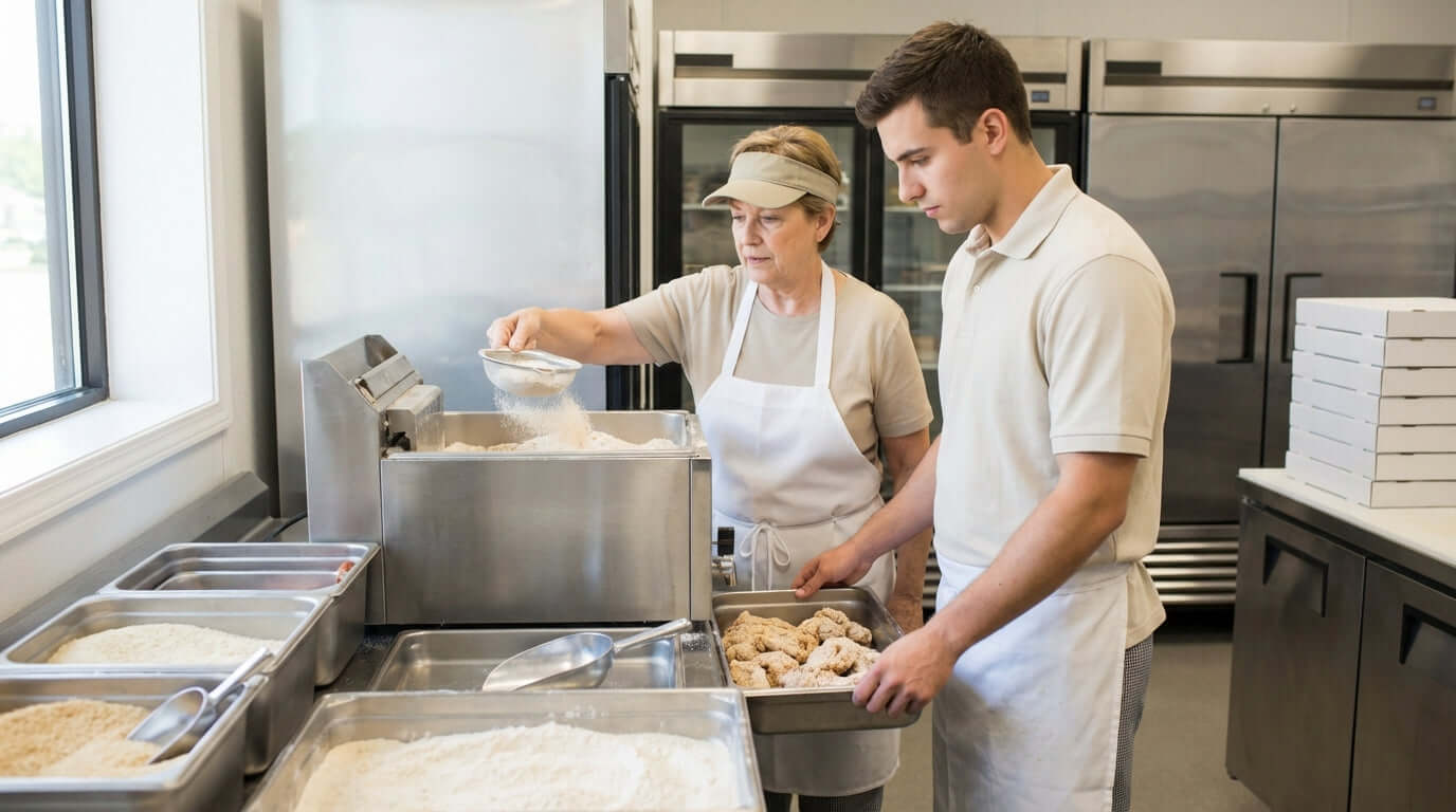 The Ultimate Guide to Using a Food Dredger for Perfect Breading