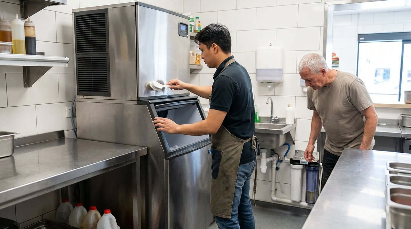 Top 5 Maintenance Tips to Keep Your Commercial Ice Maker Running Smoothly