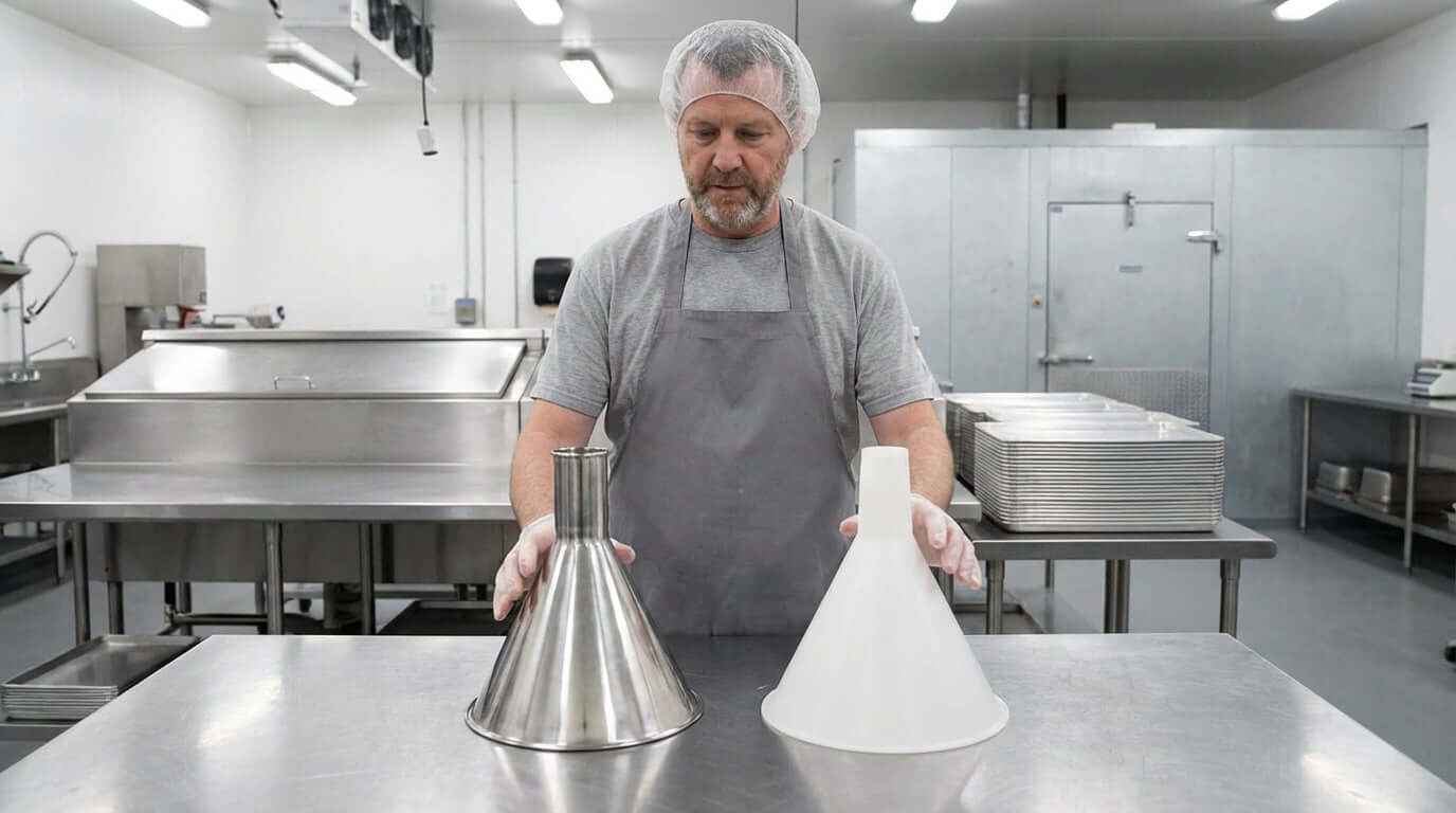 Stainless Steel vs. Plastic: Choosing the Right Meat Netting Funnel