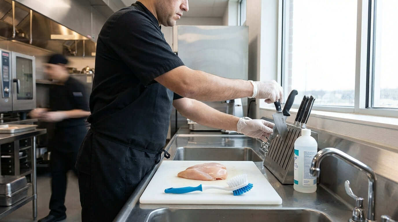 Beyond the Blade: Essential Food Safety and Sanitation for Your Poultry Knives