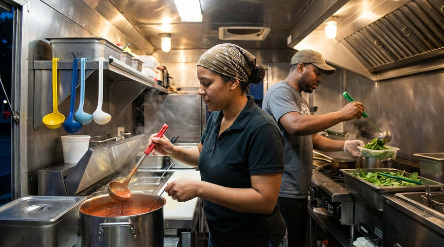 The Power of the Rainbow: How Color-Coded Ladles Boost Kitchen Safety