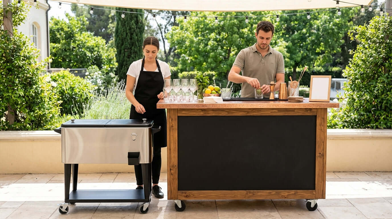 Beyond the Beverage: Creative Branding Ideas for Your Portable Bar