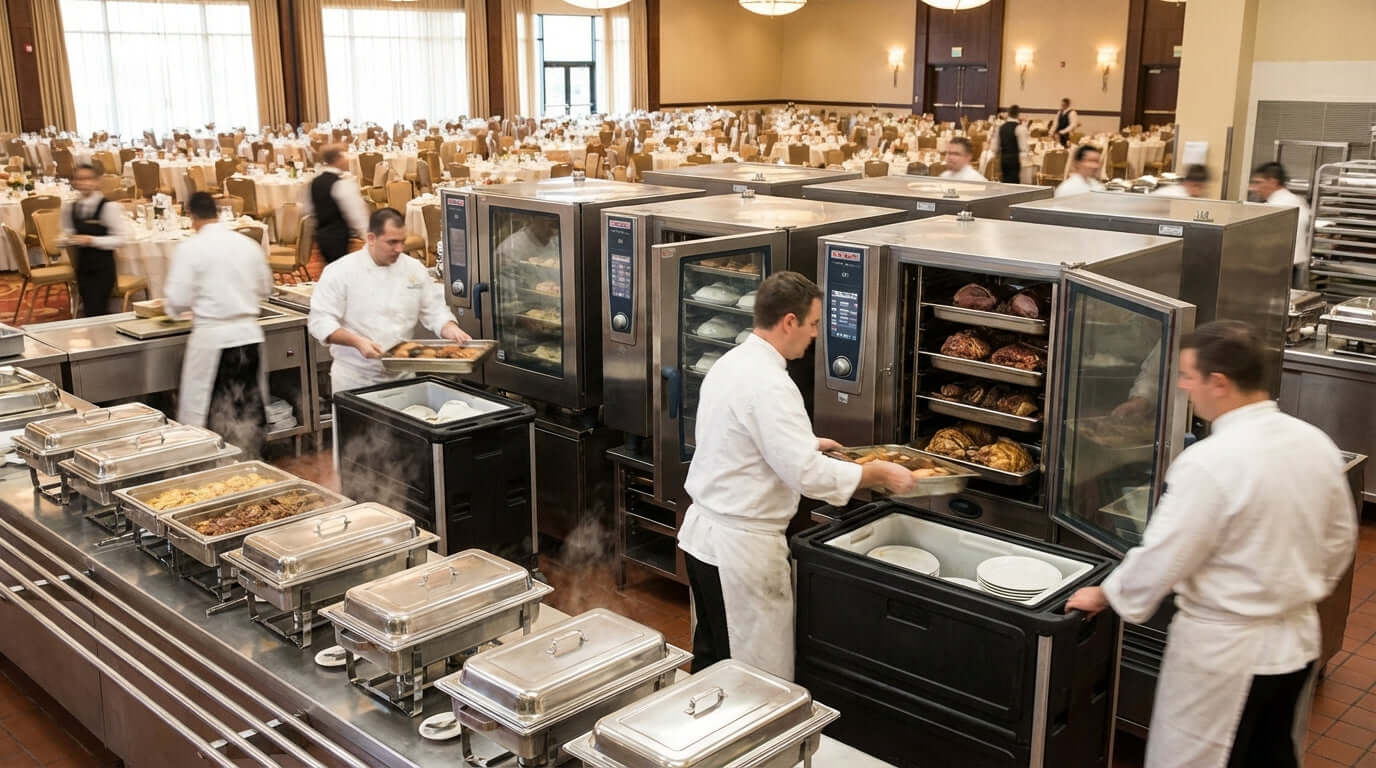 Solving Banquet Nightmares: How Cook & Hold Ovens Ensure Hot, Perfect Food for Hundreds