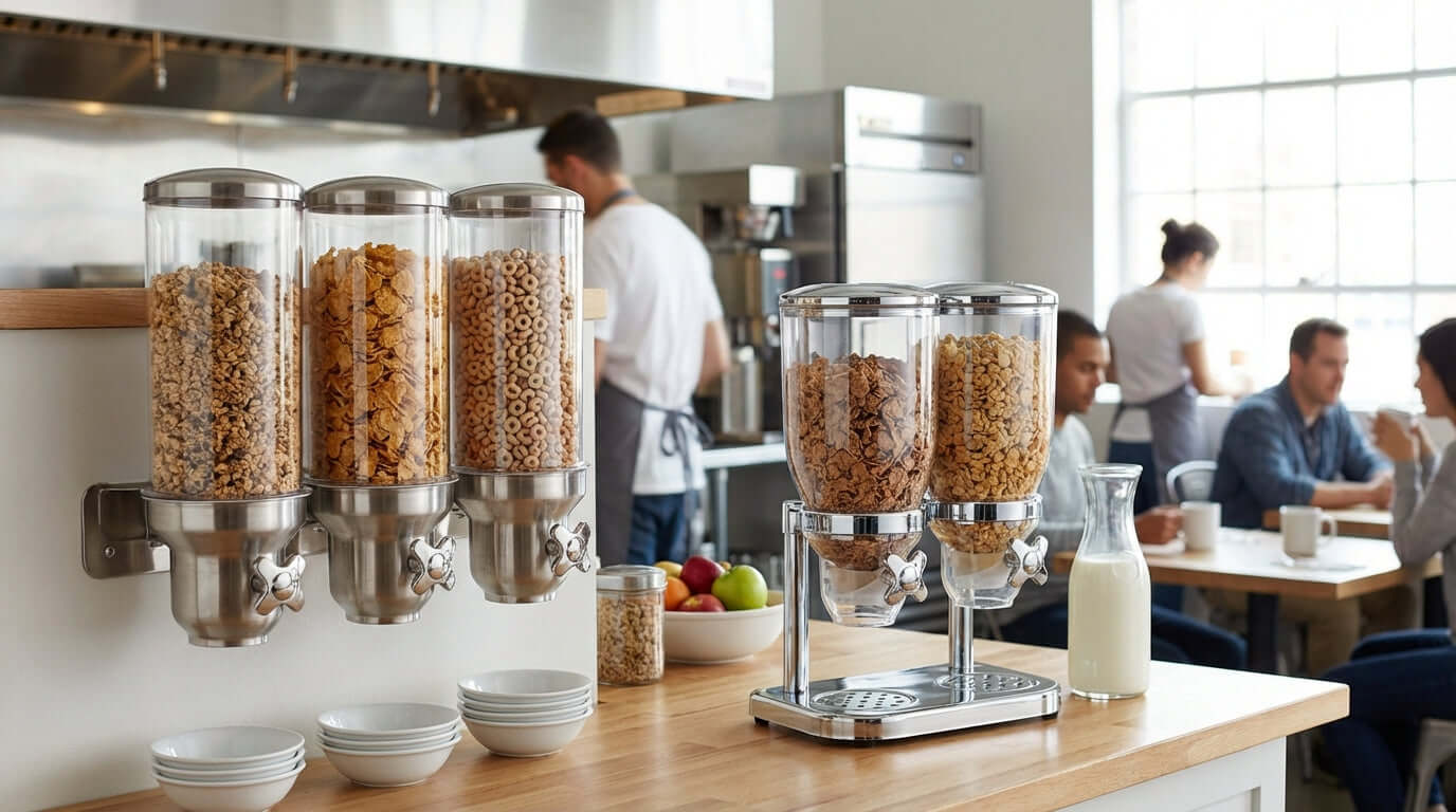 Wall-Mounted vs. Countertop Cereal Dispensers: Which is Best for Your Space?
