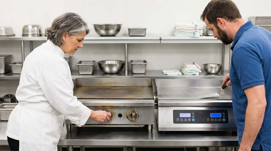 Thermostatic vs. Manual Griddles: A Chefs Guide to Temperature Control