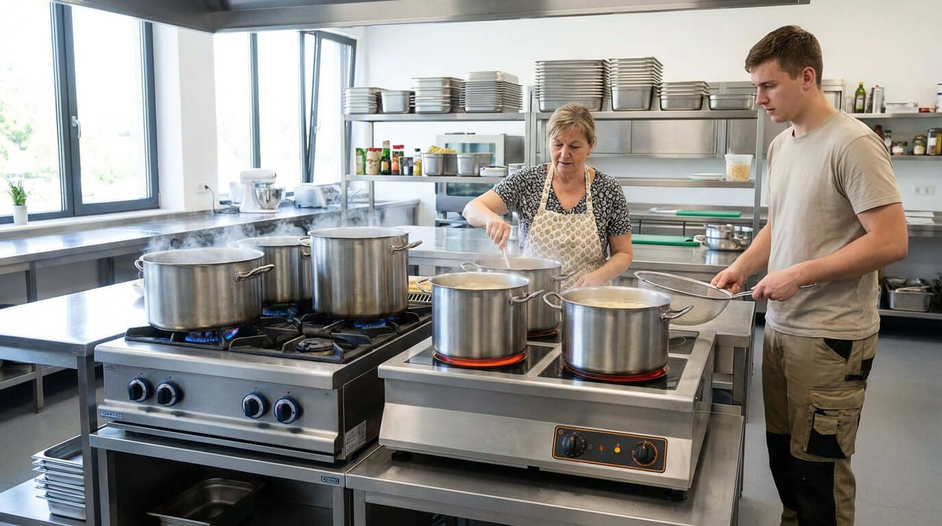 Gas vs. Electric Pasta Cookers: Which is Best for Your Kitchens Workflow?