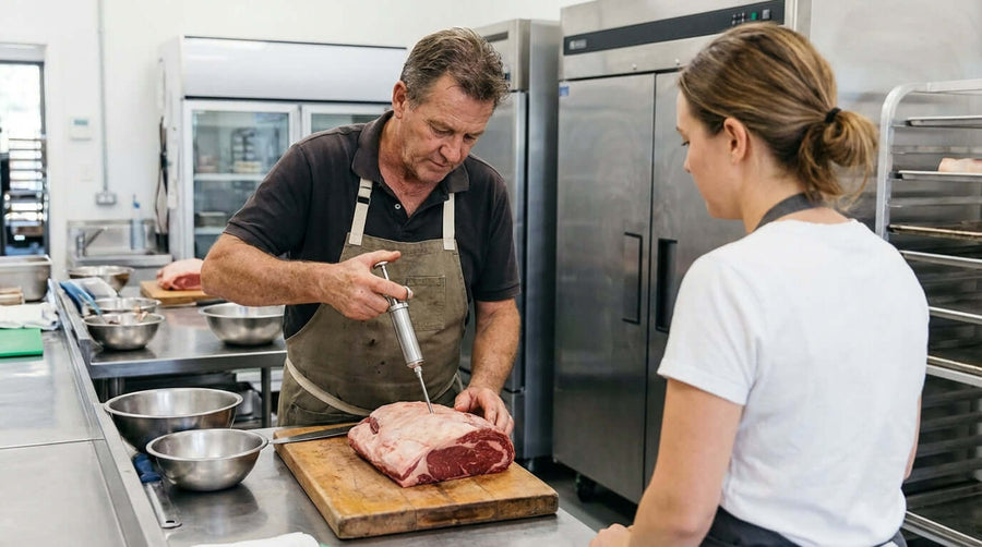 Master the Art of Flavor Injection: A Chefs Guide to Using Roast Beef Needles