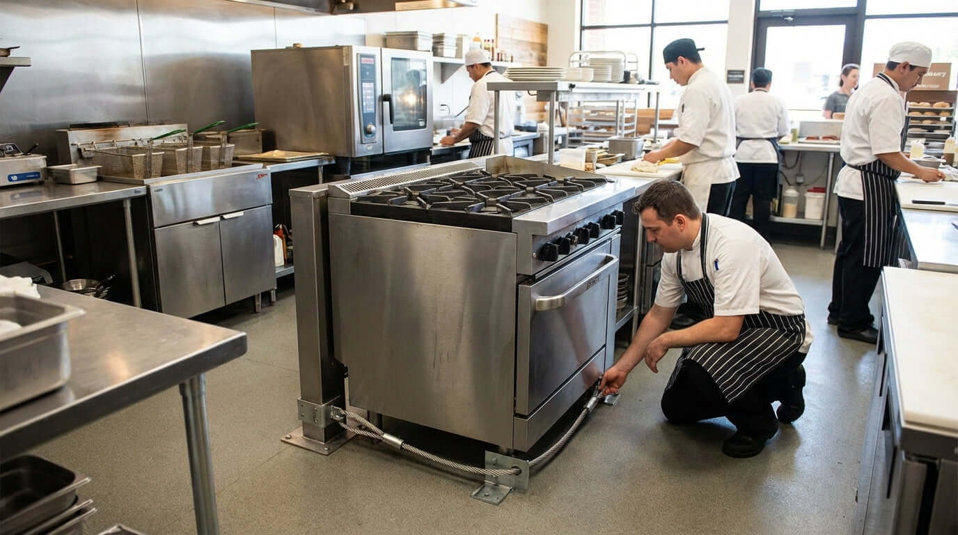 Step-by-Step: The Importance of a Properly Installed Gas Appliance Restraining Device