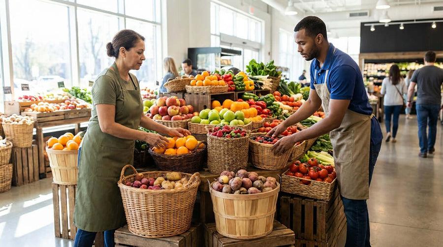 The Art of Visual Merchandising: Creating Stunning Produce Displays