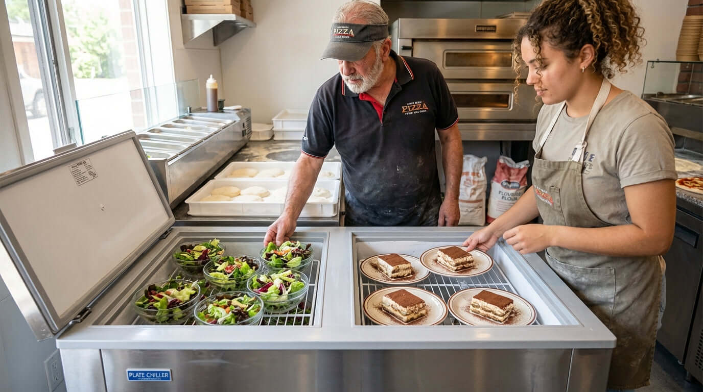 From Salads to Desserts: Creative Menu Applications for a Plate Chiller