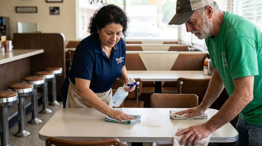 How to Clean and Maintain Your Commercial Table Tops for a Longer Lifespan
