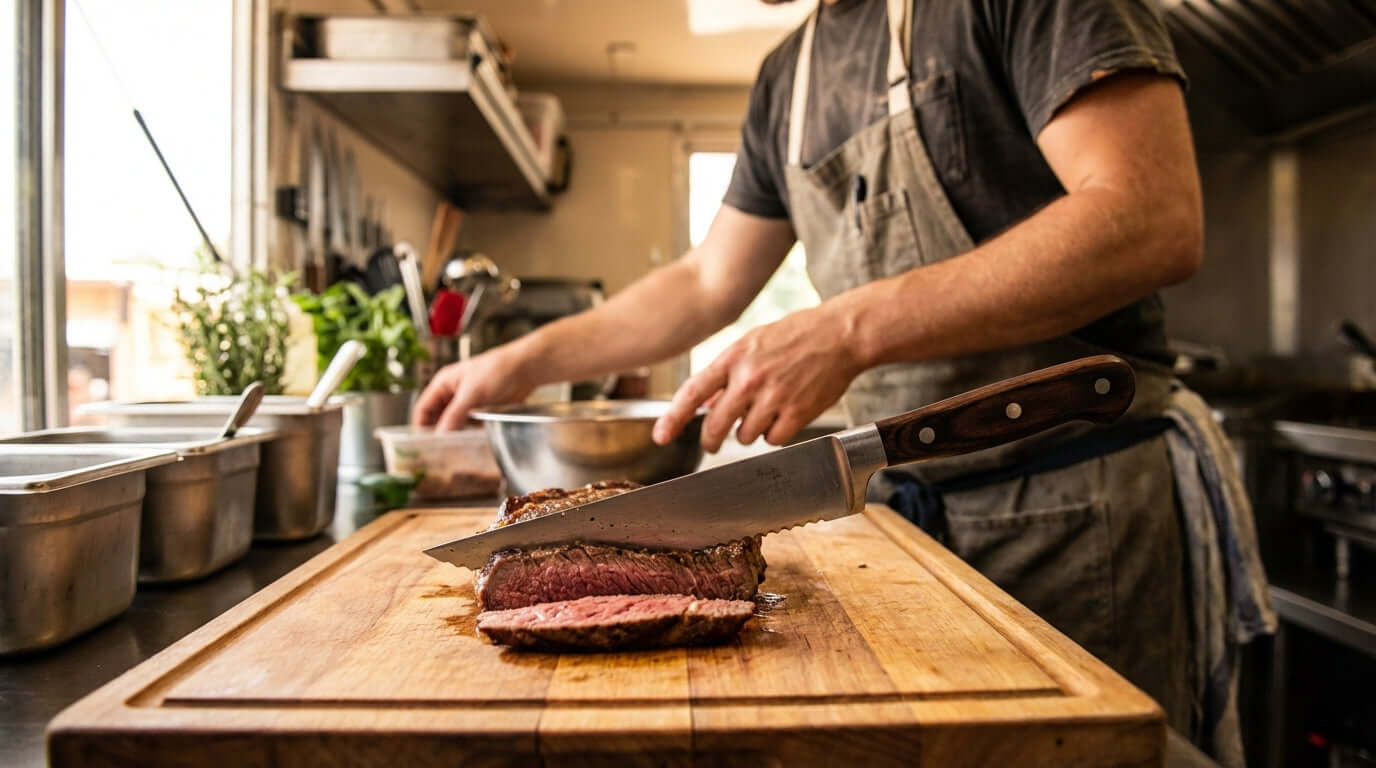 The Anatomy of a Perfect Cut: What to Look for in a Commercial Steak Knife