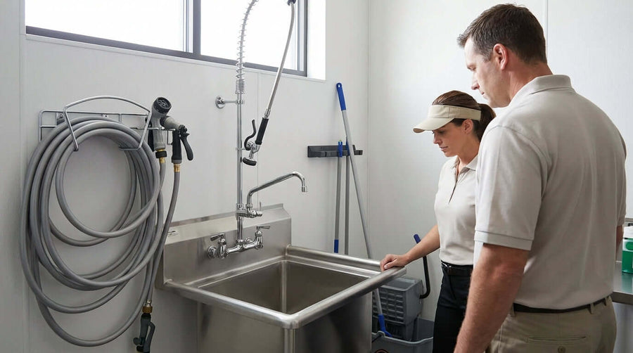 Top Faucets and Accessories for Your Commercial Mop Sink