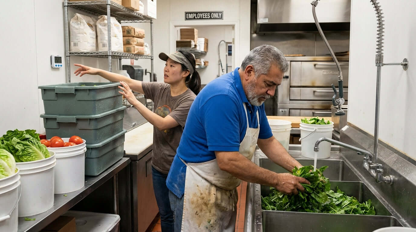 Beyond the Sink: The Hidden Costs of Manual Produce Washing