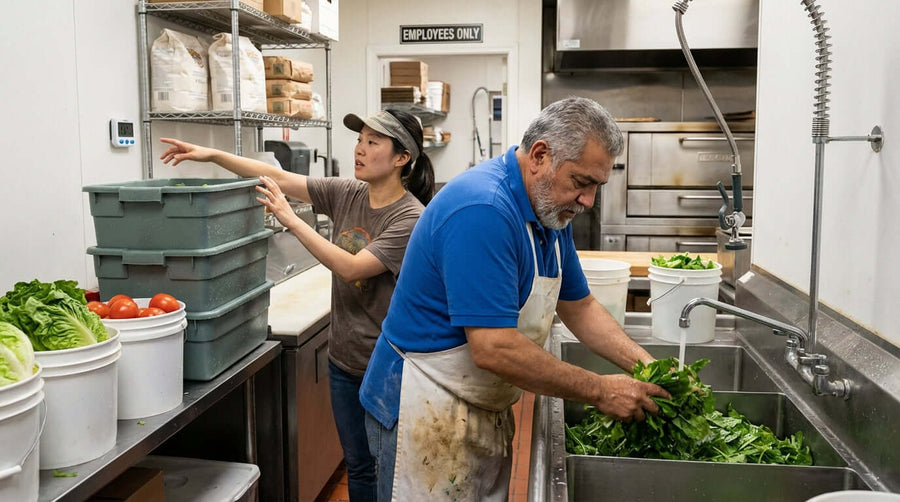 Beyond the Sink: The Hidden Costs of Manual Produce Washing