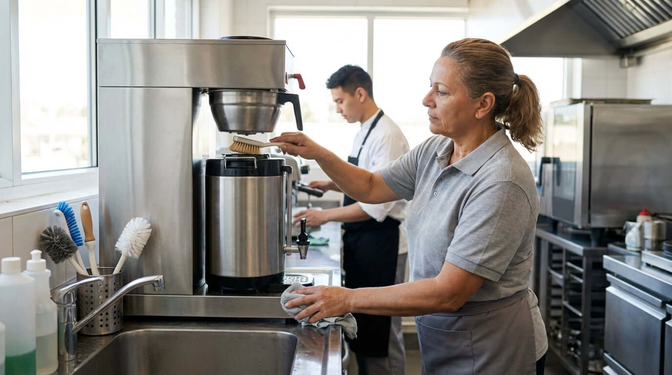Essential Cleaning & Maintenance for Your Commercial Pourover Brewer