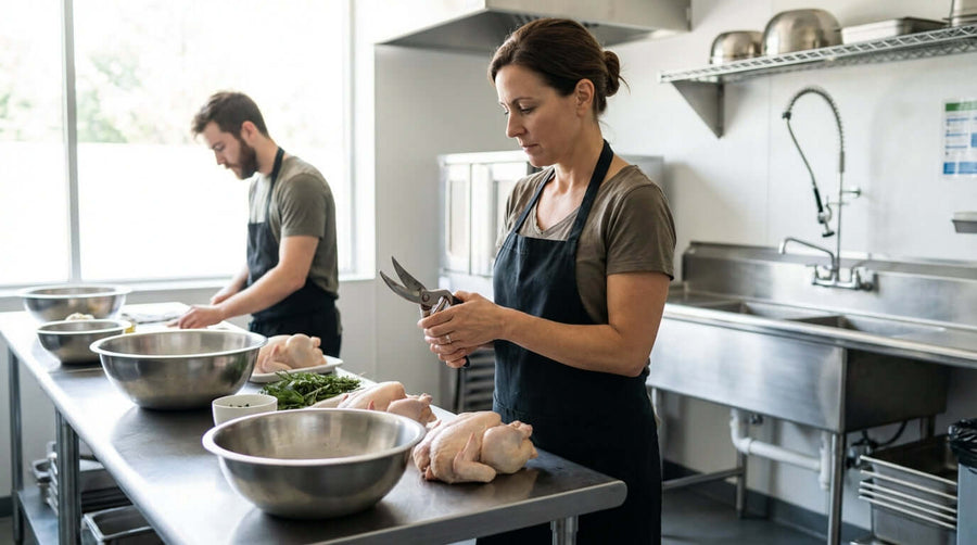 Choosing the Right Shears for Your Commercial Kitchen: A Buyers Guide