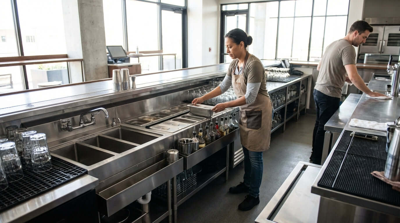 Maximizing Your Space: Tips for Installing and Organizing Underbar Equipment
