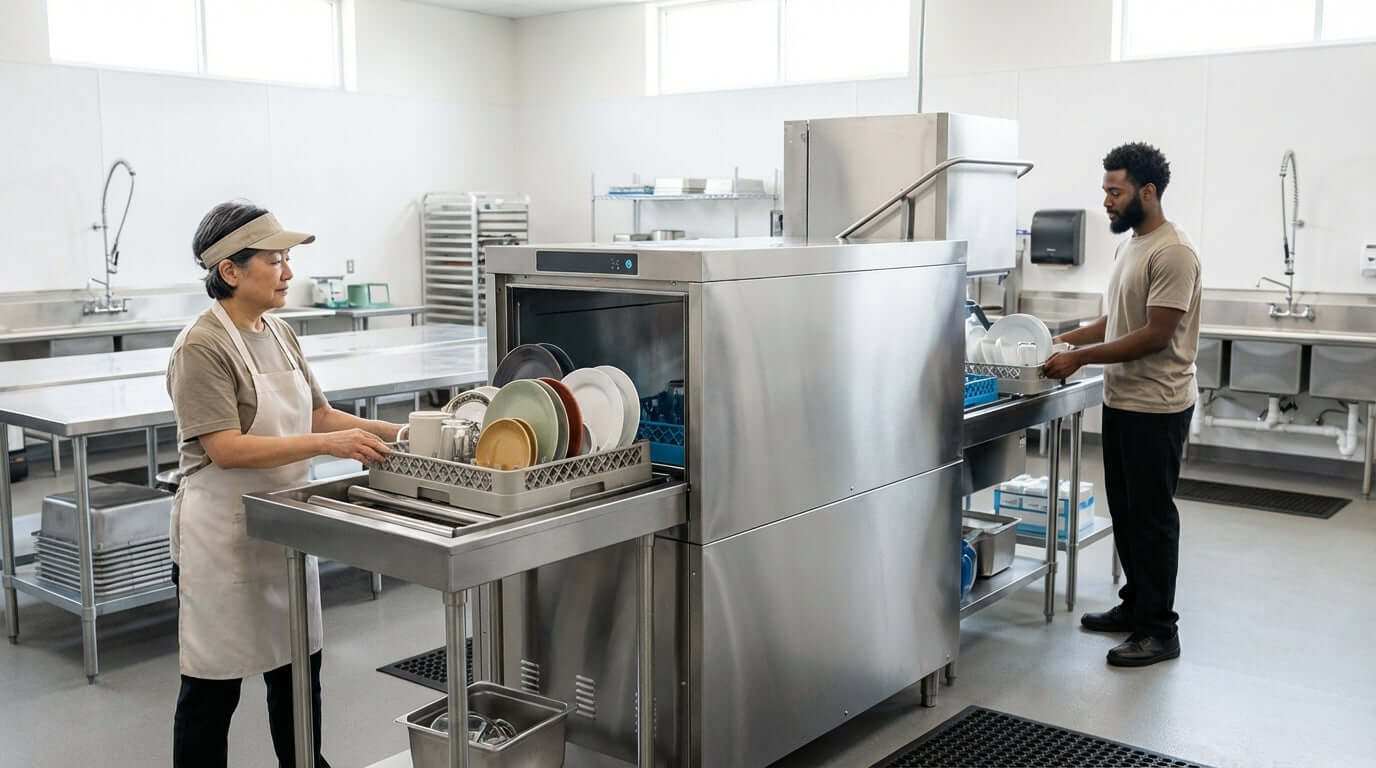 The ROI of a Conveyor Dishwasher: How It Slashes Labor and Utility Costs