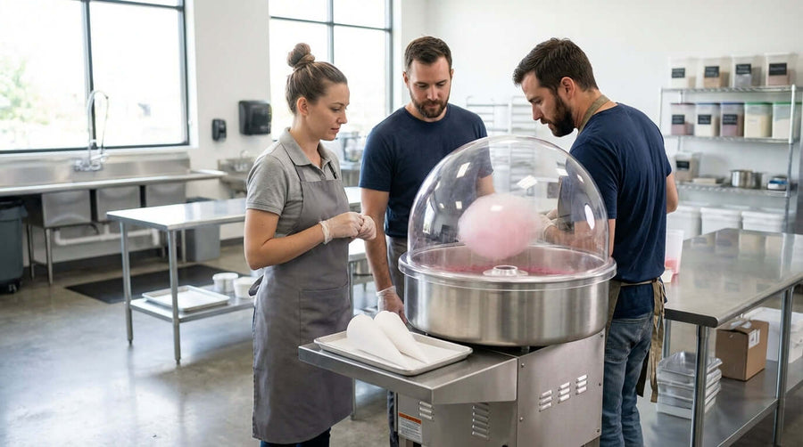 Not All Fluff is Equal: How to Choose the Right Cotton Candy Machine for Your Business