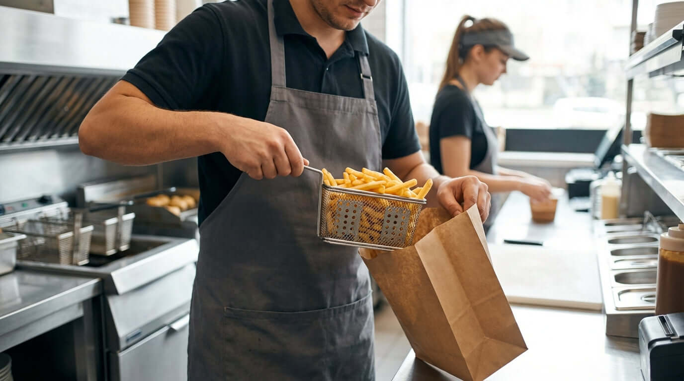Stop the Sog! How the Right Fry Holder Guarantees Crispy Takeout Fries