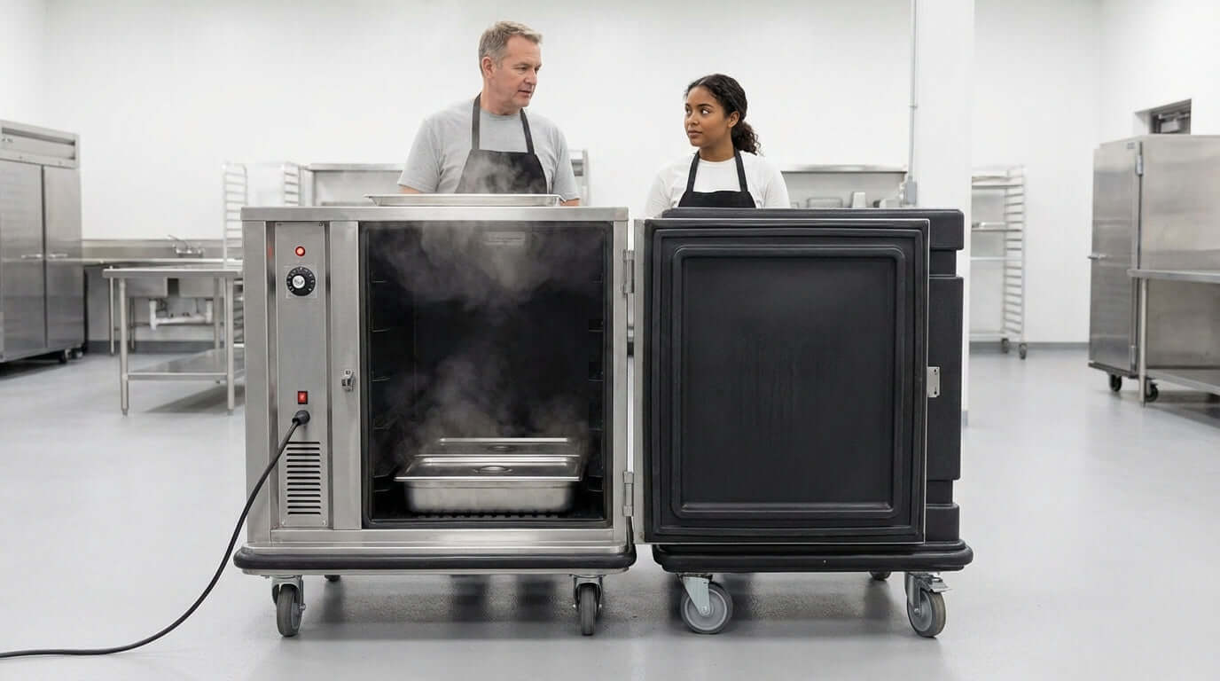 Heated vs. Insulated: How to Choose the Perfect Banquet Cart