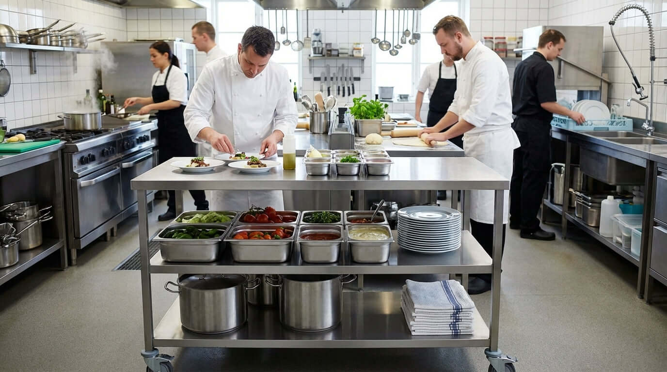 Utility Carts: Revolutionize Your Kitchen Workflow – chefstop.ca