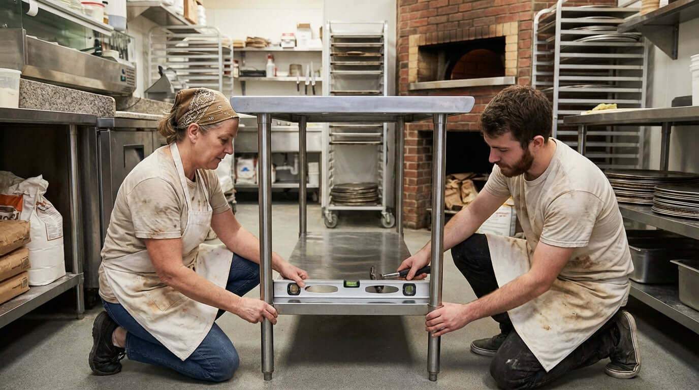 DIY Installation: How to Properly Install and Level Your Dishtable ...