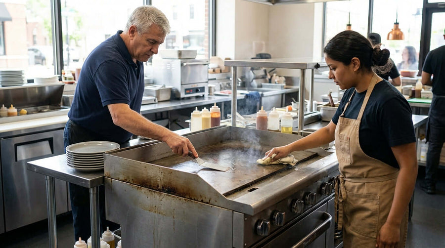 The Ultimate Guide to Cleaning and Seasoning Your Commercial Griddle