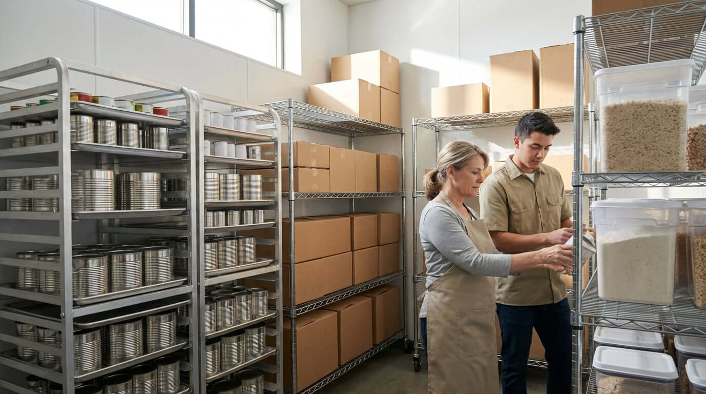 Organizing for Efficiency: How to Set Up Your Dry Storage Pantry