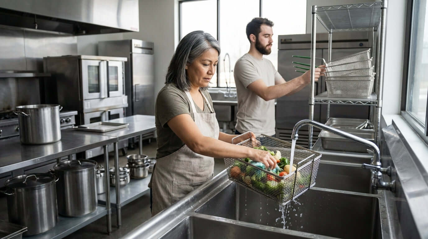 From Prep to Plate: How to Clean and Maintain Your Stainless Steel Baskets