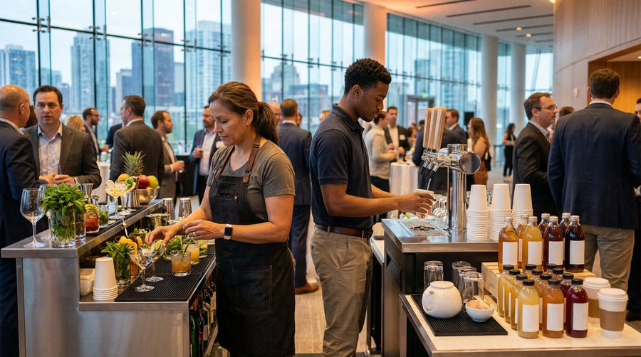 Top 5 Beverage Catering Trends for Corporate Events This Year