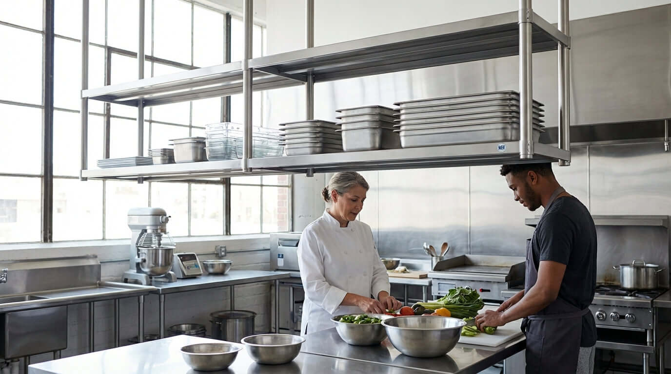 Why NSF-Certified Overshelves are a Non-Negotiable for Food Safety