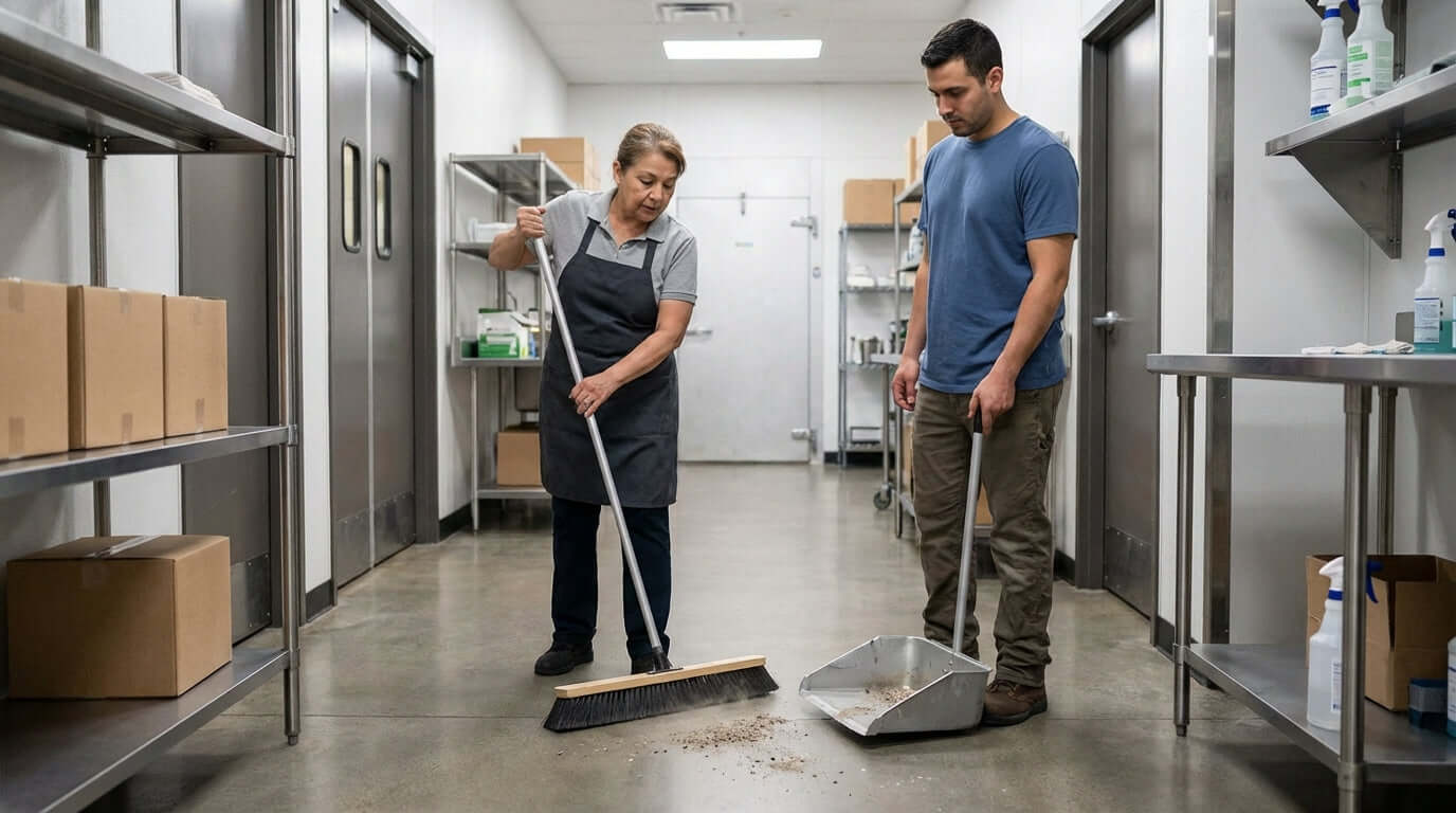 Speed Up Your Closing Routine: Efficient Sweeping Techniques for Staff