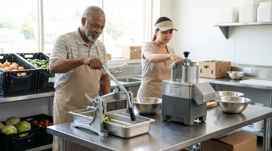 Manual vs. Electric Dicers: Which is Right for Your Commercial Kitchen?