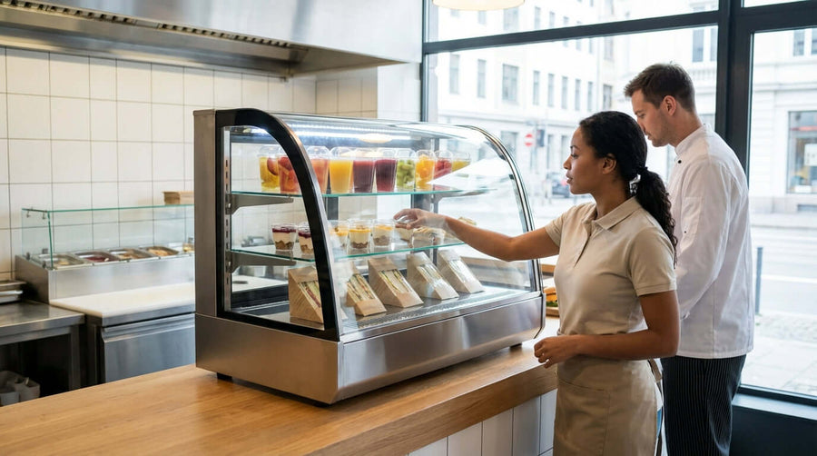 Guide de l’acheteur : Comment choisir le frigo d’exposition parfait pour comptoir