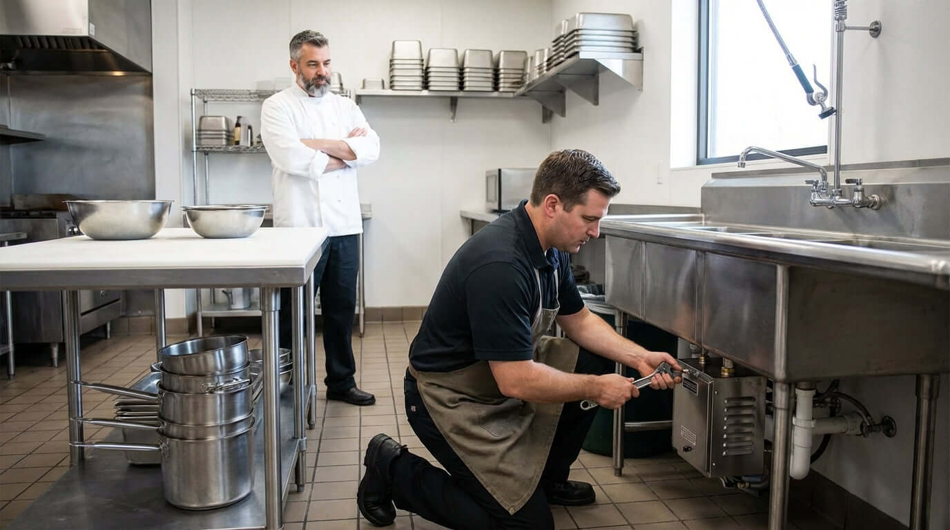 Installation and Maintenance 101 for Your Sanitizing Sink Heater