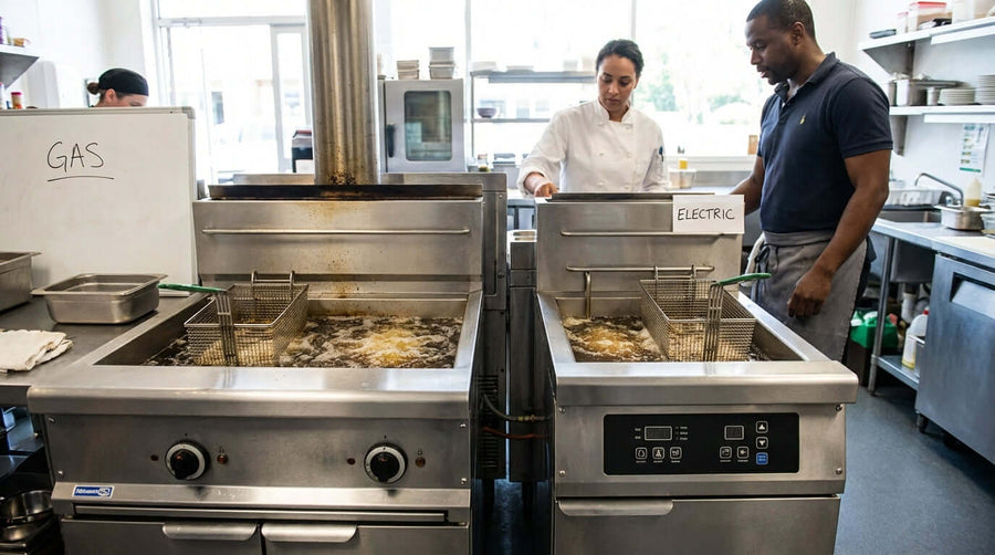 Gas vs. Electric Floor Fryers: Which is Right for Your Kitchen?