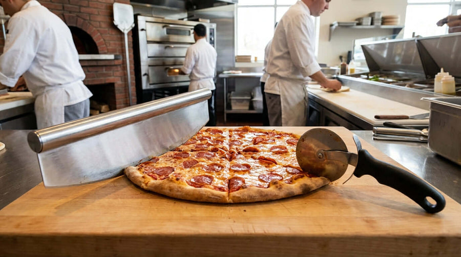 Rocker vs. Wheel: Which Pizza Cutter is Right for Your Pizzeria?