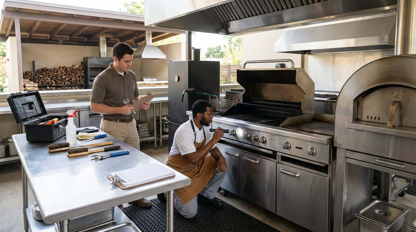 The Ultimate Maintenance Checklist for Your Commercial Outdoor Cooking Equipment