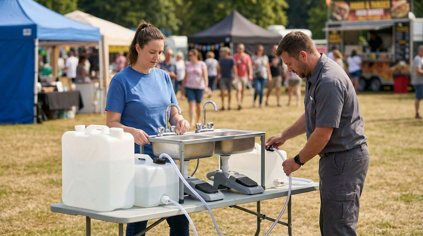 The Ultimate Checklist for Setting Up a Portable Sink at an Outdoor Event