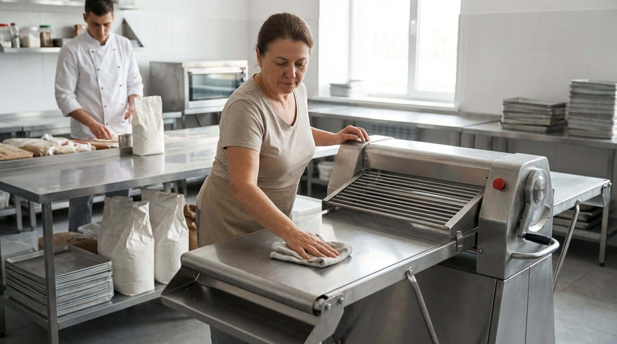 5 Essential Tips for Cleaning and Maintaining Your Dough Sheeter