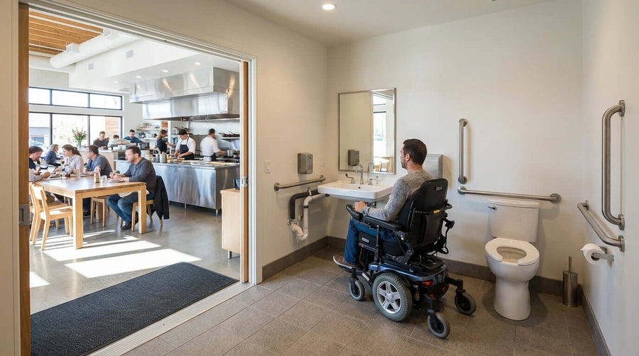 Beyond the Ramp: 5 Steps to Making Your Washroom Truly ADA Compliant