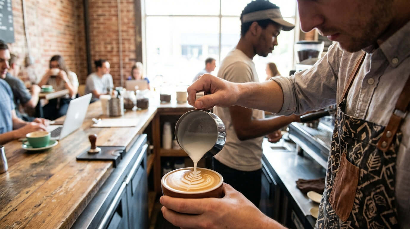 Spout Science: How Your Frothing Pitchers Spout Shapes Your Latte Art