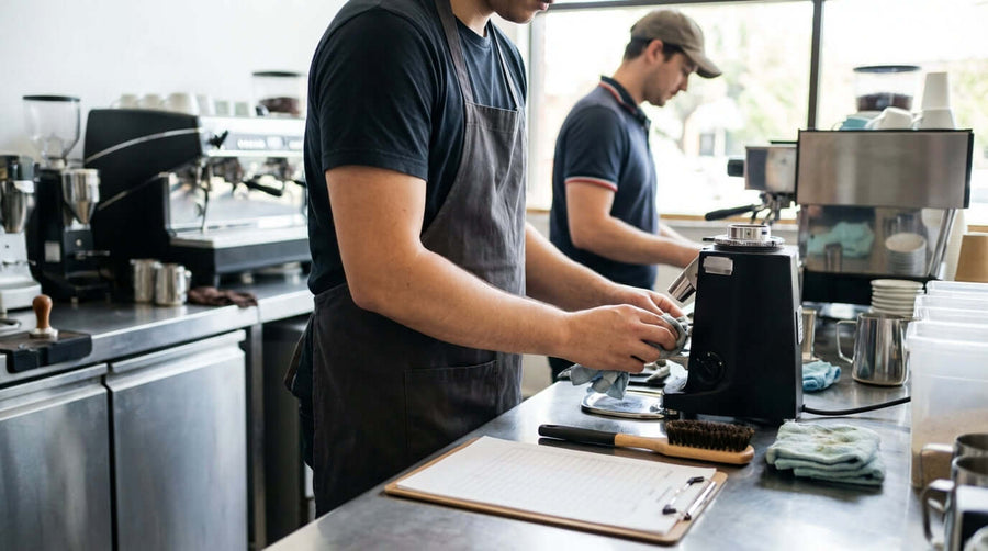 A Baristas Deep Cleaning Checklist for Your Commercial Coffee Grinder