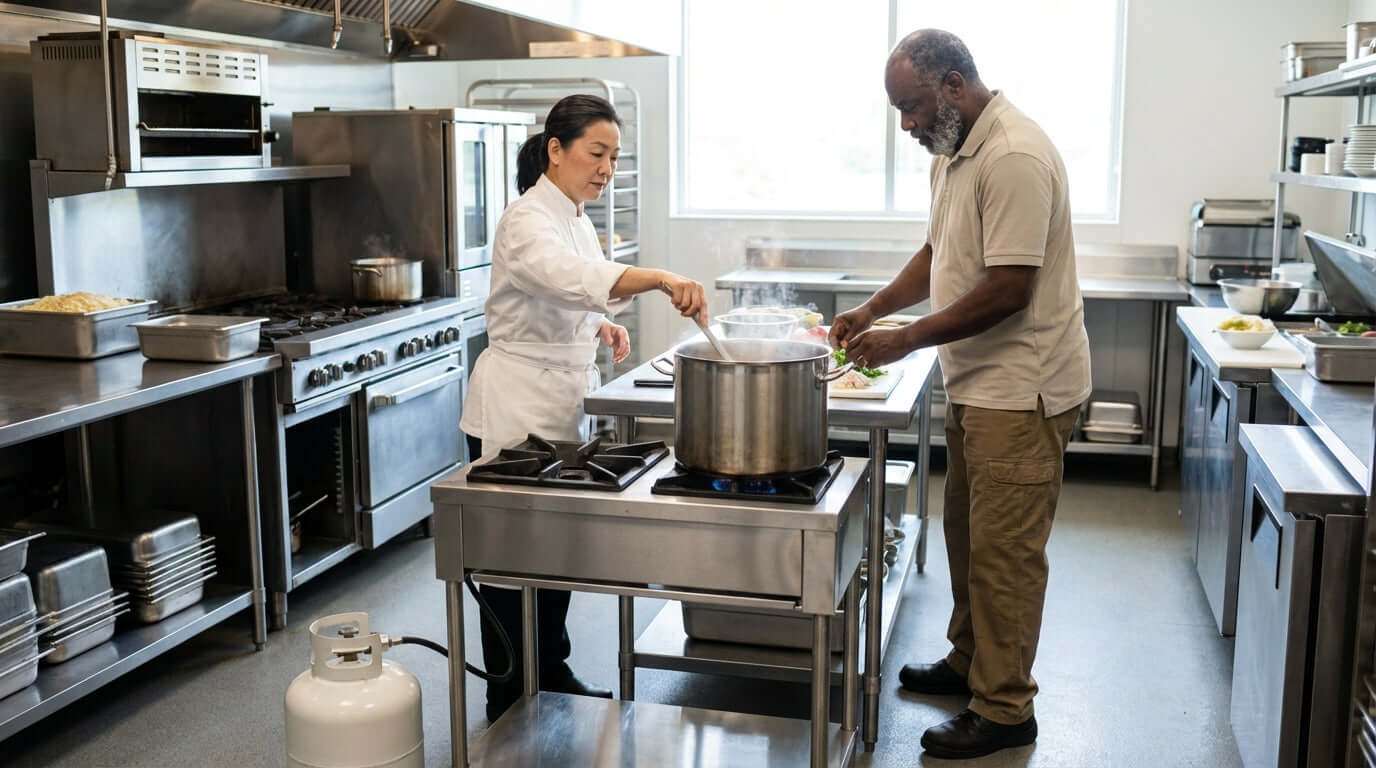 Powering Your Pop-Up: Why a Portable Propane Burner is Essential for Caterers