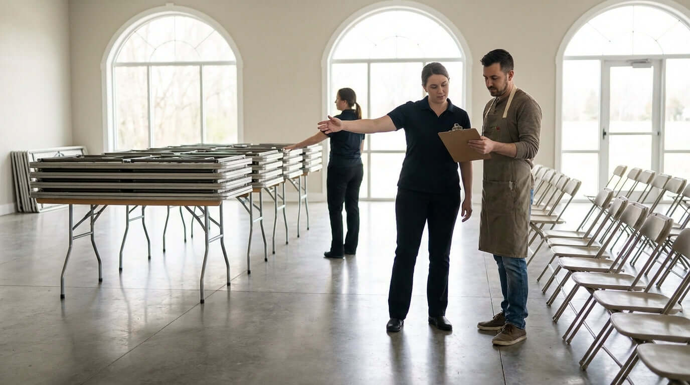 Event Planning Essentials: How Many Folding Tables and Chairs Do You Really Need?