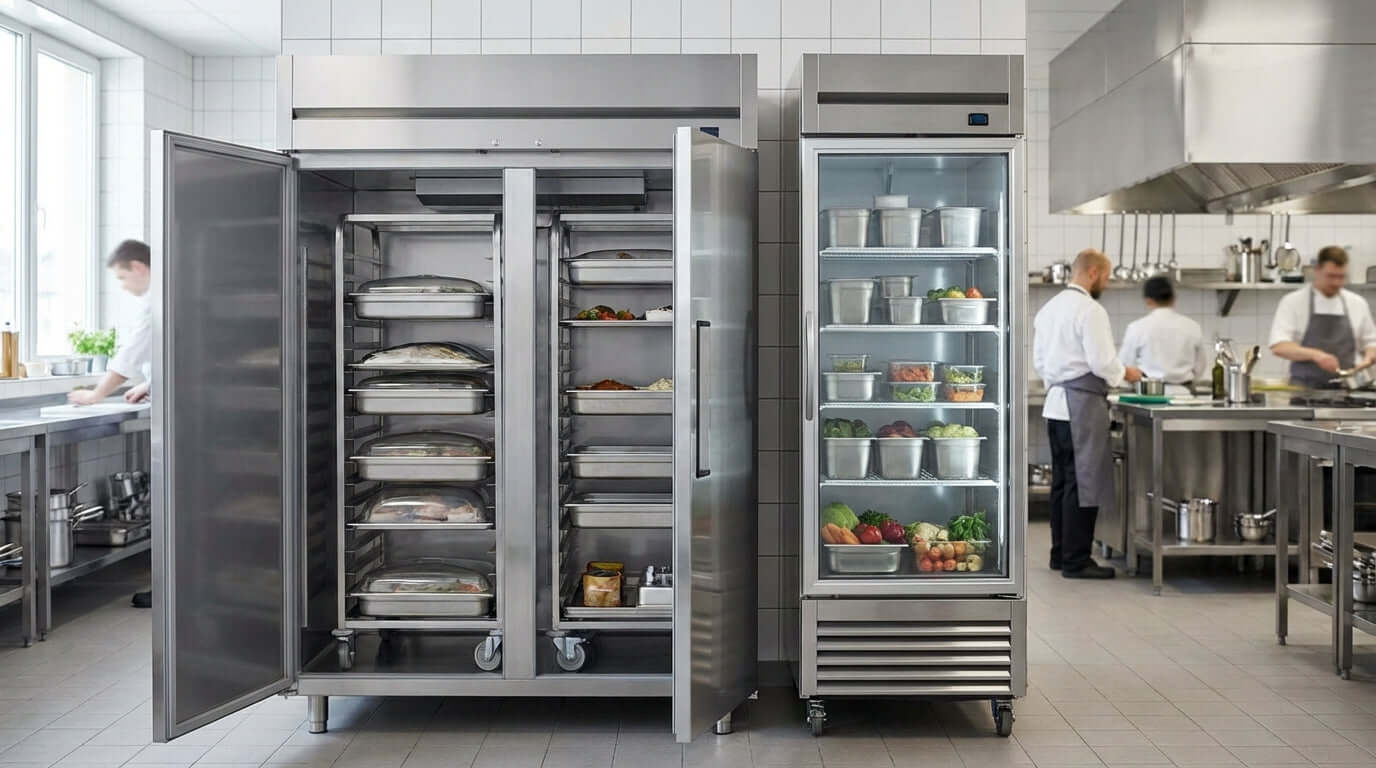 Roll-In vs. Reach-In Refrigerators: Which is Right for Your Business?